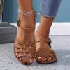 2025 New Women Platform Sandals Comfortable Flat Lightweight Anti-slip Sandals Summer Designer Shoes Women Sandalias De Mujer