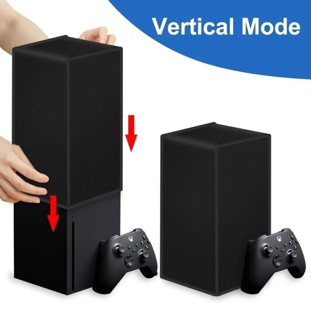 Waterproof Dust Cover Dustproof Game Console Accessories for Xbox Series X For Xbox Series X
