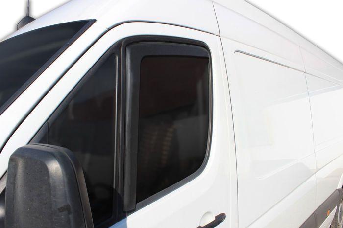 Déflecteurs d'air - SCOUTT - Mercedes Sprinter W906 - Fumé - Acrylique renforcé - Installation facile