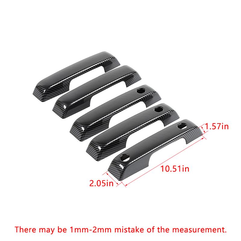 BAWA автомобильные дверные ручки декоративные наклейки защитный чехол от царапин для автомобиля Ford Bronco 2022