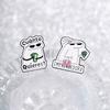 Rich Poor Flork Memes Enamel Pins Spanish Quotes Soy Pobre EMPRENDEDORA Brooches Badges Cute Fun Jewelry Gift for Friends
