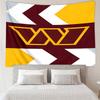 Washington Commanders Map Tapestry Hanging for Bedroom,Livingroom, Playroom,Decor Art Room Wall Tapestry Holiday and Birthday Gifts