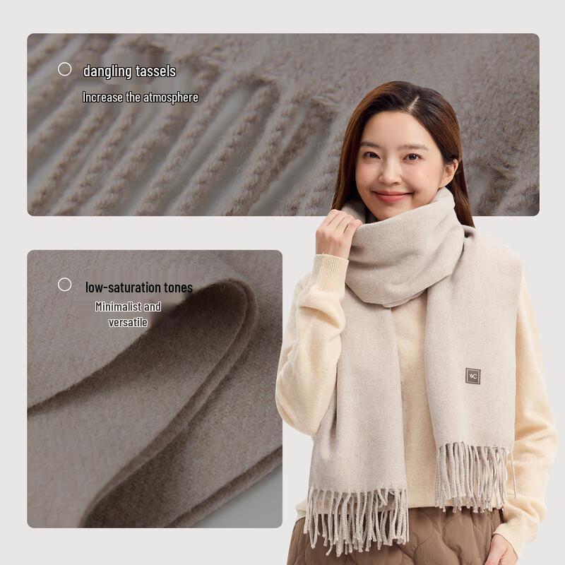 VVC Autumn/Winter Korean-Style Warm Knit Scarf