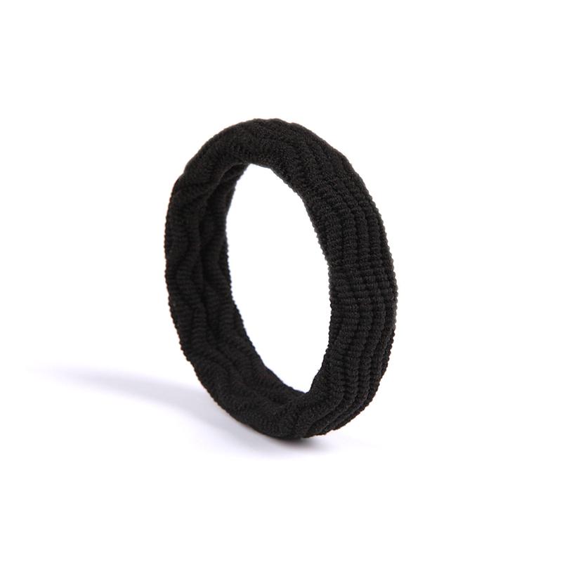 5шт девушка эластичные резиновые завязки для волос группа веревка хвост держатель устойчивость бесшовные