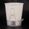 Пластиковый самовпитывающийся цветочный горшок с резервуаром для воды, утолщенный дышащий цветочный горшок, высокий, дренажные отверстия, большая вместимость