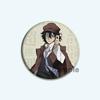 32/44/58mm Anime Bungou Stray Dogs Brooch Cartoon Metal Badge for Backpack Clothes Jewelry Accessories Dazai Osamu Nakajima Atsushi Pin