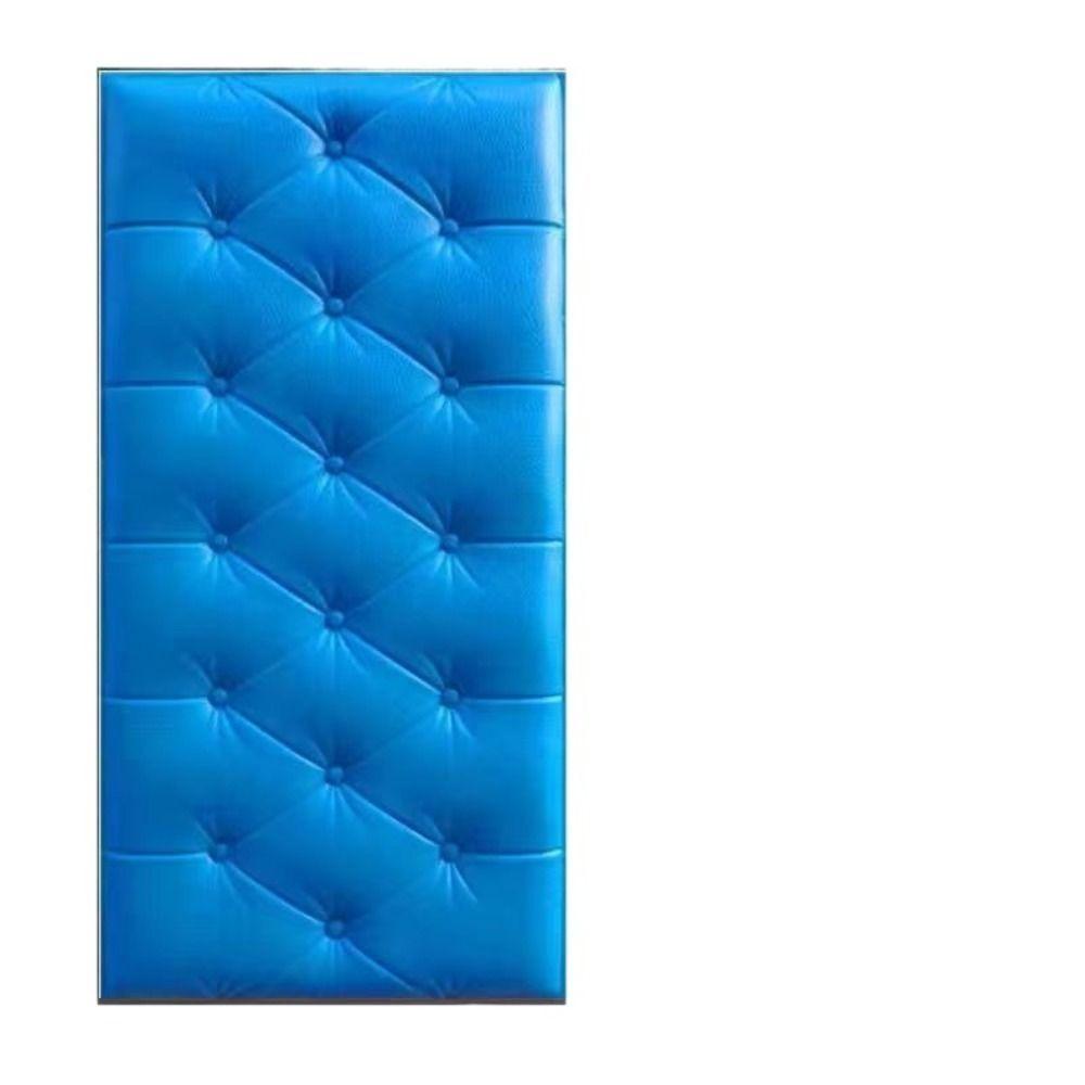 1 шт. Утолщенные 3D наклейки на стену Высококачественные противоударные DIY настенные коврики Самоклеящиеся обои Детская спальня Домашнее украшение