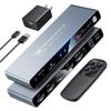 Avedio Links HDMI 2.1 Переключатель 8K@60Hz, 4 Входа/1 Выход, Совместимость с eARC/CEC, Переключатель 4K@120Hz, Функция разделения звука, Поддержка HDR/VRR/ALLM, Opti