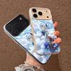 Чехол для телефона Ganyu Genshin Impact для iPhone 17 17Air 16 15 14 13 12 11 Pro Max Plus Цветной Серебристый