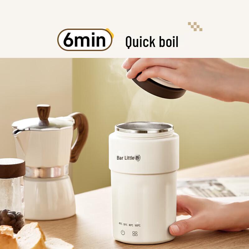 Bear Portable Electric Travel Kettle 0.3L CN plug (adapter included)