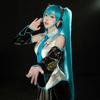 [Milky Time] Hatsune Miku Cosplay Halloween VOCALOID Original Costume with Wig (Outfit, Size L)