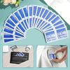 100pcs Disposable Glasses & Phone Screen Wipes - Individually Wrapped Hygienic Single-Use Cleaning Cloths for Eyeglasses