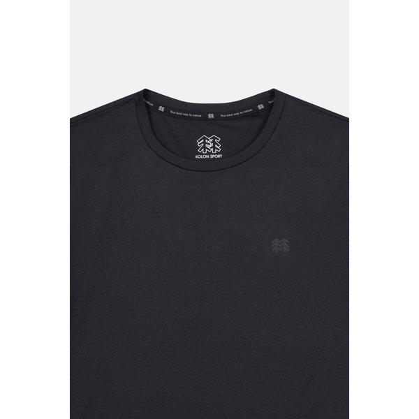Kolon SporTS Женская S Рукав Гибридный Длинный Рукав Круглый Футболка jkTbm25282blk