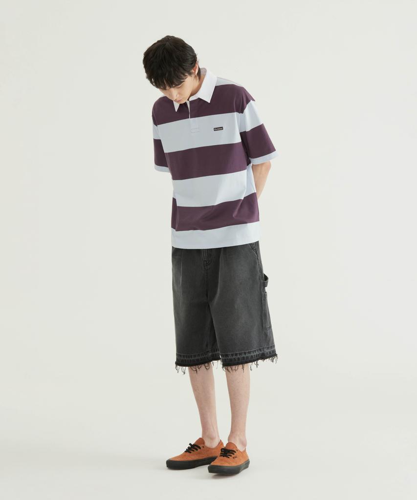 COVERNAT Ringsa Bermuda Denim Shorts Blue