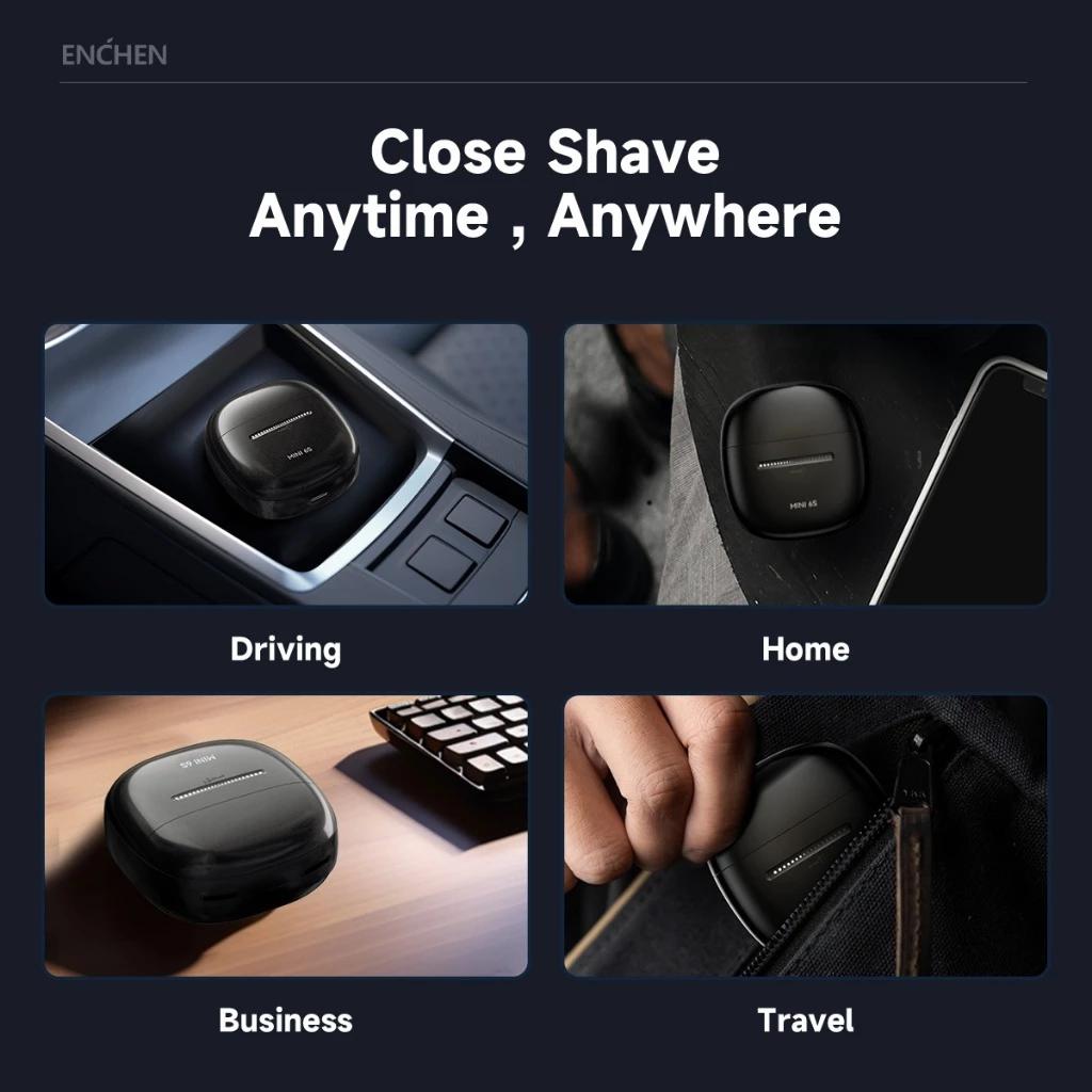 Xiaomi Электробритва ENCHEN Mini 6/ Mini 6S с сенсорным переключателем Slide