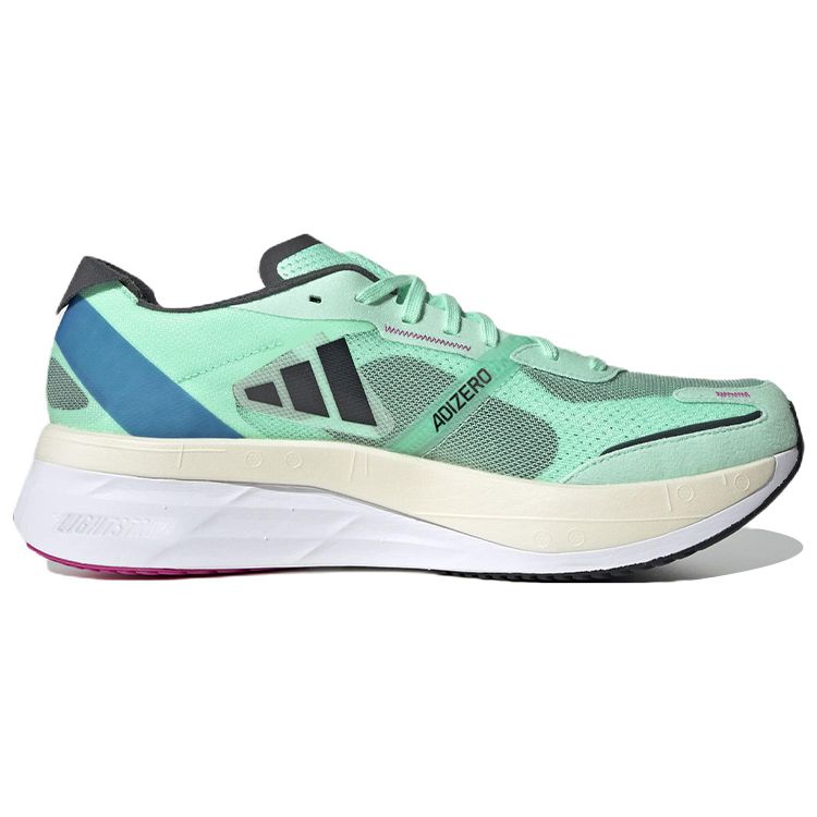 adidas Кроссовки унисекс Adizero Boston 11 Pulse Mint Green Cloud-White Crystal-White GV9064