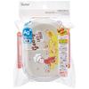 Skater Bento Box, 360ml, Curious George 23 Design, Antibacterial, for Children, Made in Japan, QAF2BAAG-A