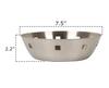 Trifri Stainless Steel Round Platter Basket For Chapathi, Naan Serving Bread Meal Tableware Steel Bread Basket For Serving