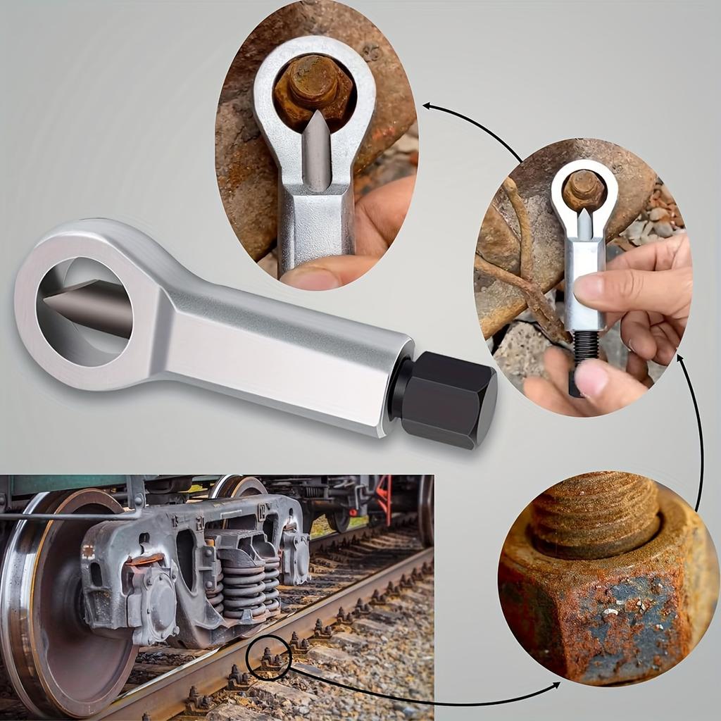 Металлический инструмент для разделения гаек, прочный, ржавый разделитель гаек для удаления сломанных и поврежденных гаек, ручные инструменты давления