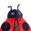 Dog Treat Dispenser Toy Interactive Plush Squeaky Turtle Ladybug Dog Chew Toy Treat Hiding Snuffle Puzzle Toy for Dogs Teething Mental