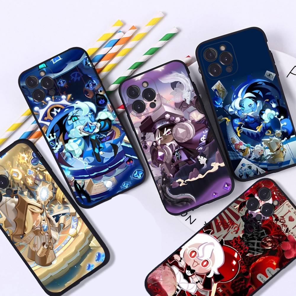 Чехол для телефона Cookie Run Kingdom Для IPhone 16 17 Air 15 14 13 12 11 Pro Max 16E Plus Fundas