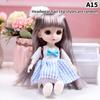 17 см кукла с одеждой обувью DIY подвижные суставы принцесса фигурка подарочные игрушки