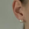 Aora SWAL PEARL BASIC STUD EARRING #0021