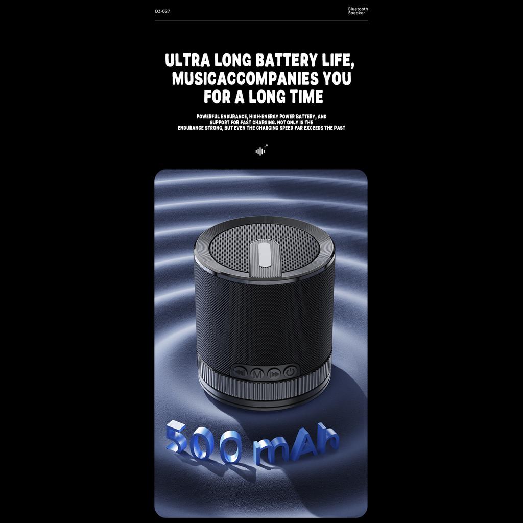 Water Proof Bluetooth Speaker With Lighting,small Wireless Speaker ,volume Knob & 360° Sound. Portable For Home, Outdoors & Bathroom