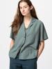 Uniqlo Linen Blend Open Collar Shirt  Short Sleeve 