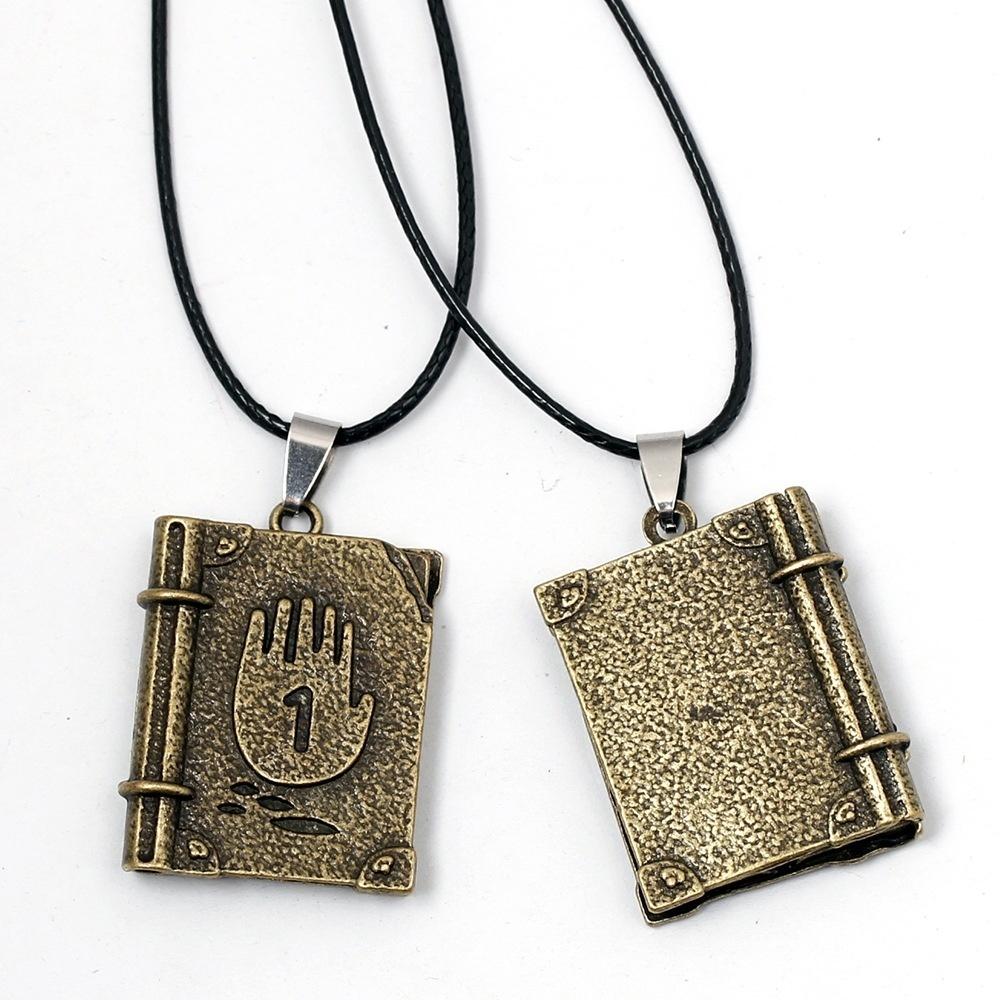 Кулон-ожерелье Дневник для мужчин и женщин Винтажный Чокер Аксессуары для фанатов