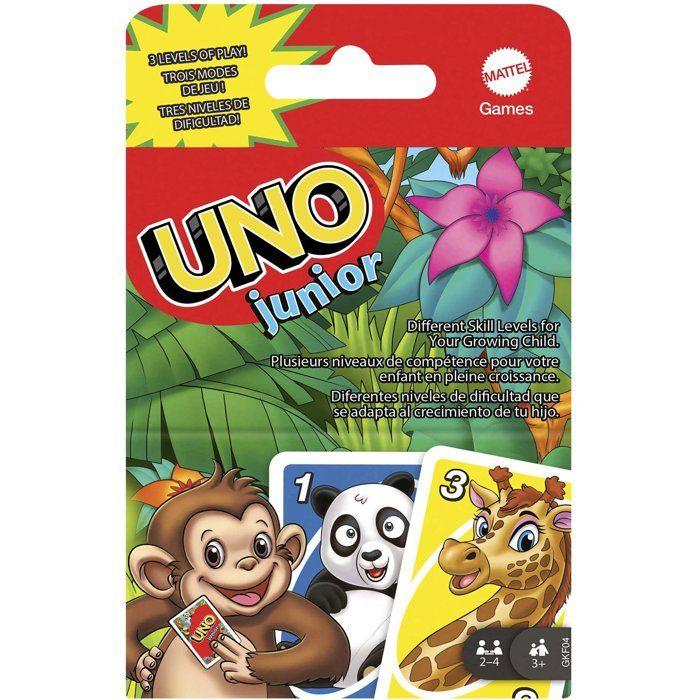 Mattel Games - Uno Junior - Jeu de Cartes pour Enfants - Dès 3 ans GKF04
