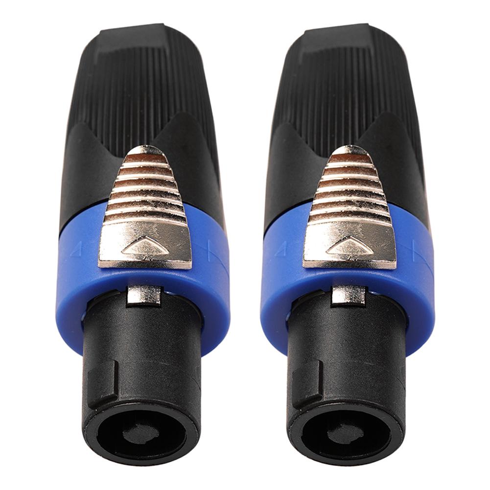 2-10pcs 4-Pole Male Audio Cable Connector Plug for Cable NEUTRIK Speakon nl4fc nl4fx nlt4x t2fc Male Audio Cable Adapter