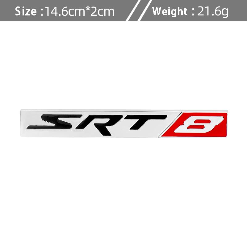 1 шт. 3D Металлические Наклейки-Эмблемы Sxt6 Sxt8 Для Ram Caliber Journey Sxt8 Sxt6 Srt6 Srt8 Caravan Авто Стайлинг Аксессуары