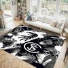 SC Freiburg FC Design Crystal Velvet Carpet Cozy Non?Slip Printed Rug For Bedroom Living Room Entrance