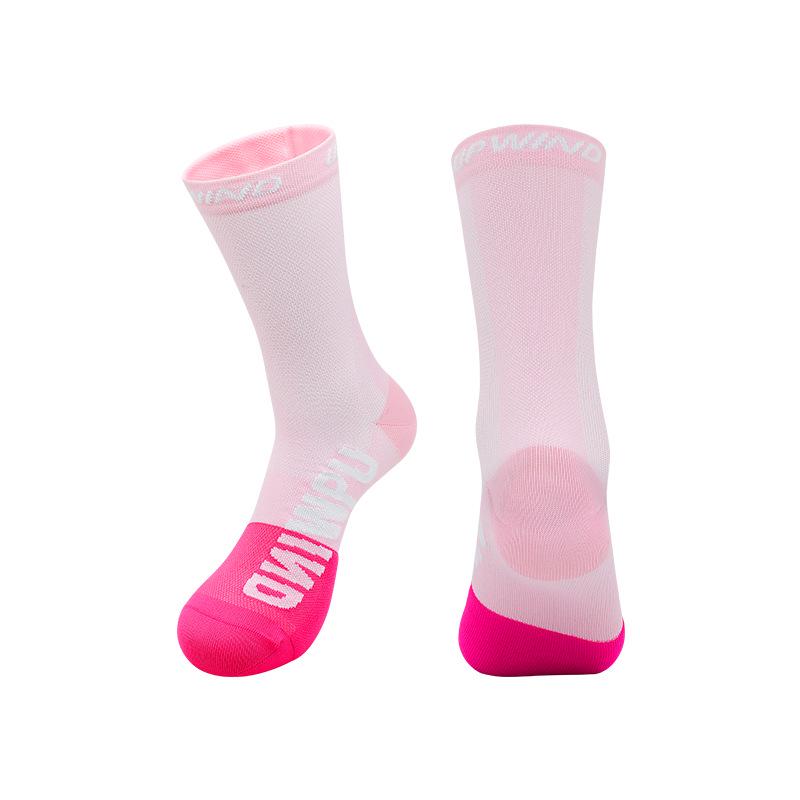 Премиальные унисекс носки до середины икры для бега, махровая подошва, идеально подходят для велоспорта и фитнеса