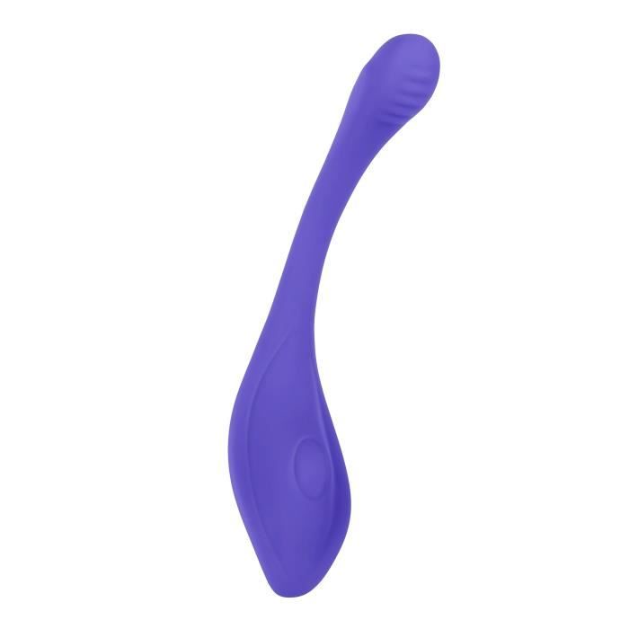 Jouet sexuel - Évolué - Anal délice noir - Silicone - Double pénétration - Vibrant