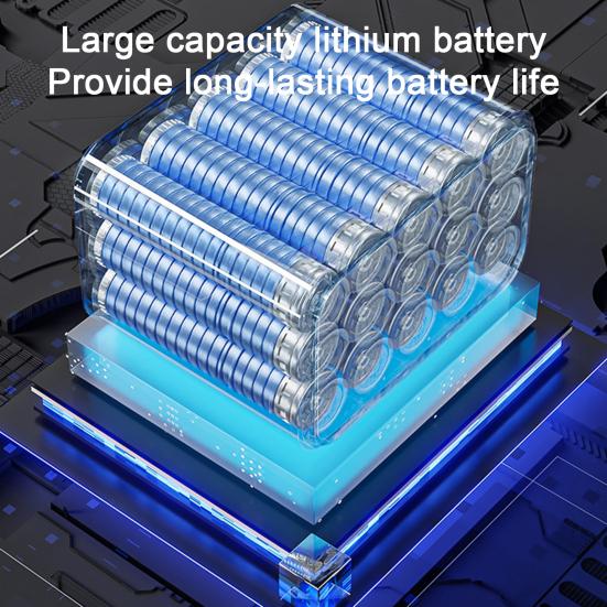 Автомобильный пылесос с мощностью всасывания 95000 PA, бесщеточный мотор, портативный, беспроводной, 7 в 1, высокая мощность
