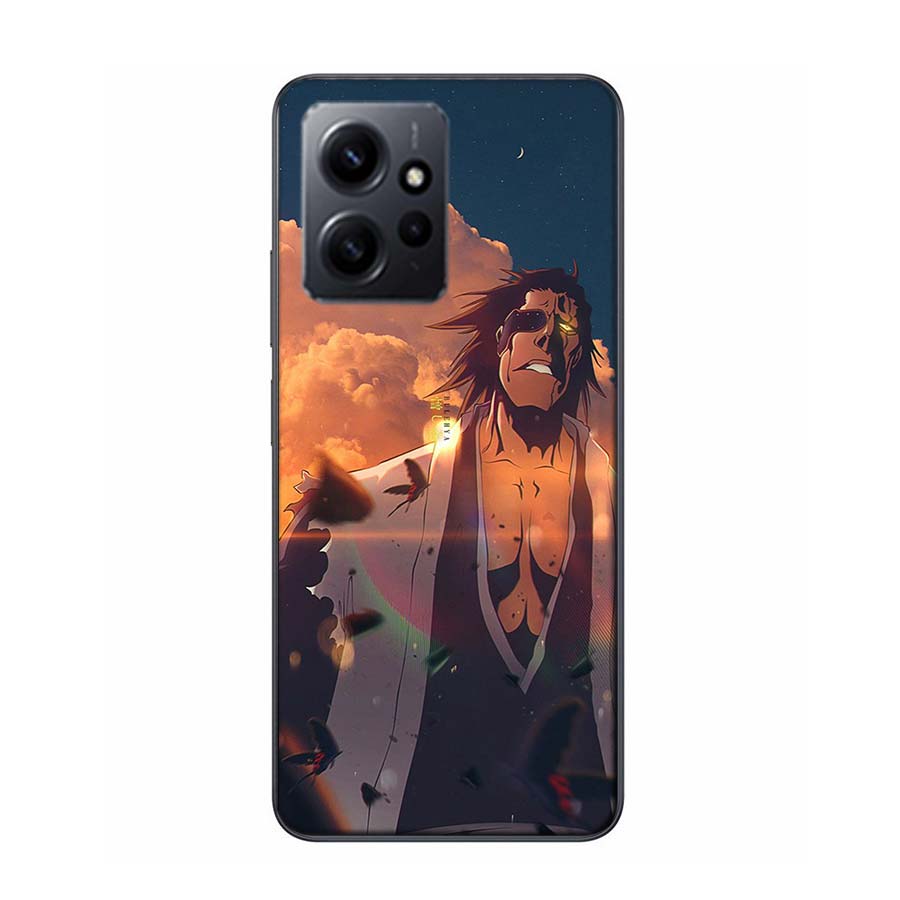 BLEACH Zaraki Kenpachi Phone Case For Redmi Note 14 15 Pro 5G 13 12 Pro Plus 11 11T 11E 11S 10 Pro 10S 9 9S Cover Cell Clear TPU