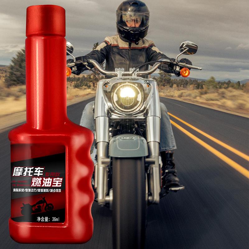 36 мл Масляная топливная присадка Очиститель инжектора Очиститель нагара двигателя Трехкомпонентный каталитический нейтрализатор Масляная присадка для мотоцикла