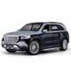 1:24 Maybach GLS GLS600 Alloy Luxy Car Model Simulation Diecasts Metal Toy Vehicles Car Model Sound and Light Childrens Toy Gift