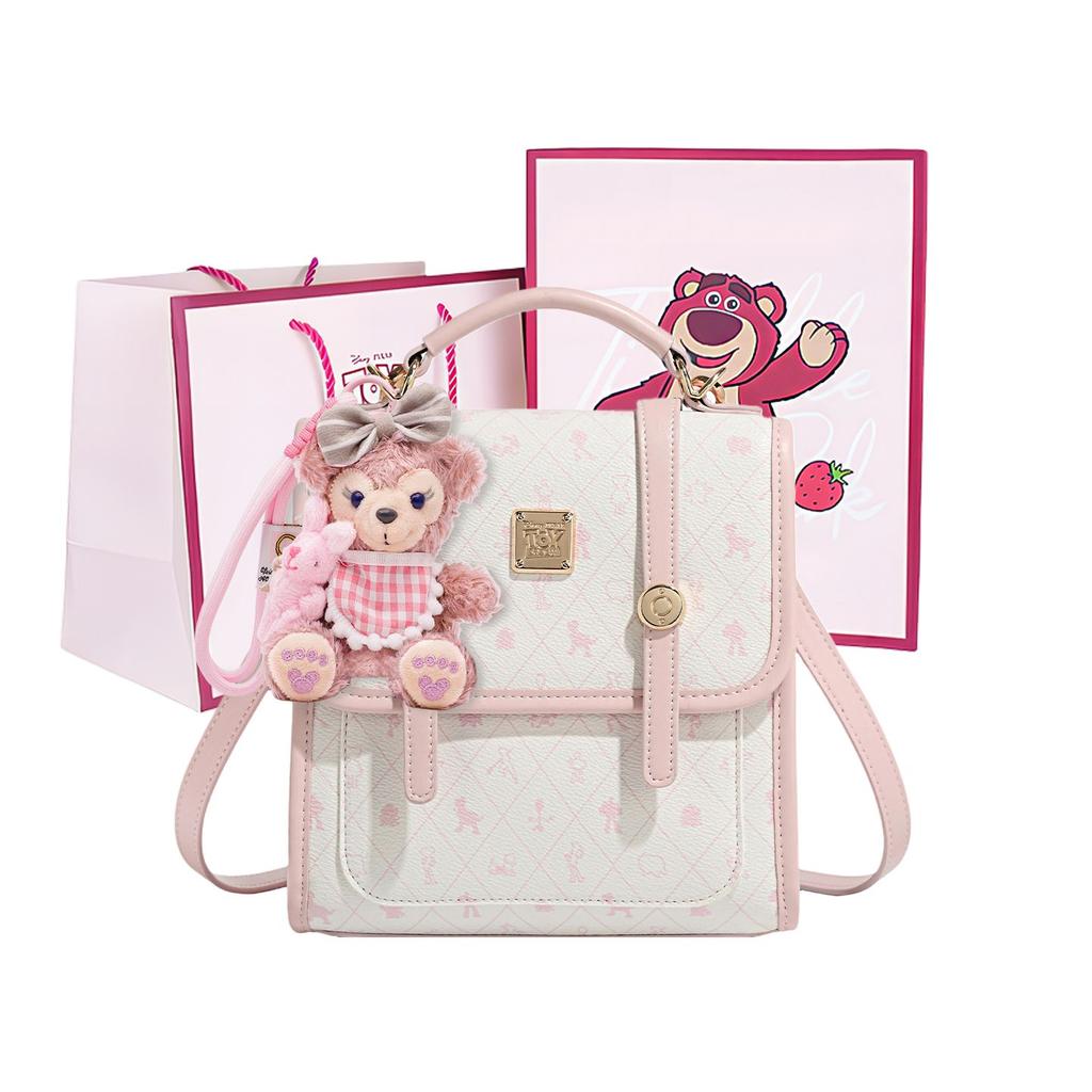 Disney X Toy Story Collaboration Full Print Sweet Cute Fashionable Tote Bag Women Handbags Multi-color BMK-73229