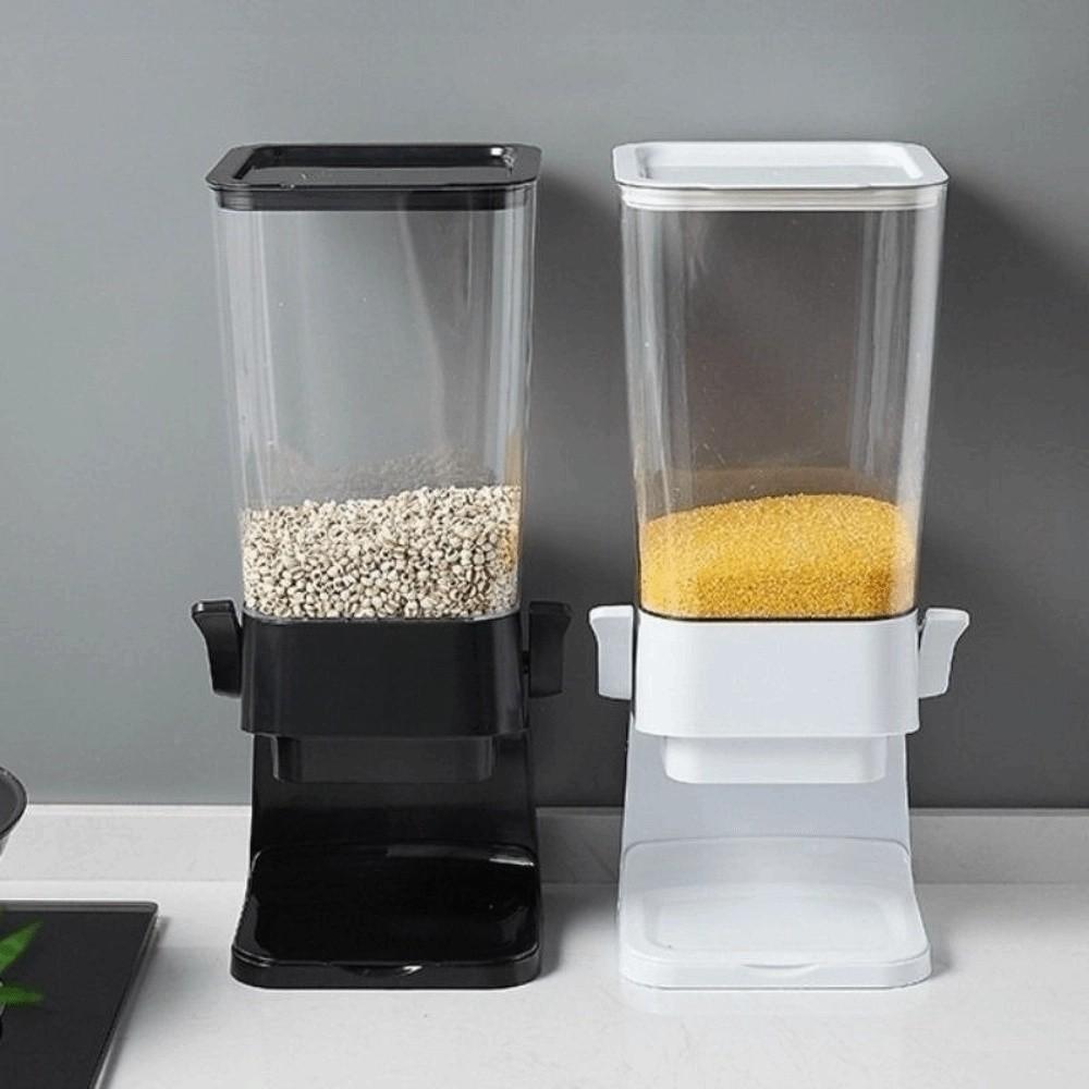 5.5L Candy Powder Storage Tank Plastic Candy Box Grain Oatmeal Dispenser  for Keeps Cereal