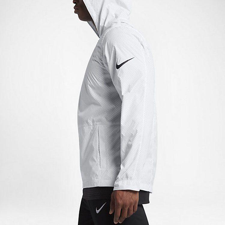 Nike Куртки Мужские Белые С капюшоном Тонкие Другое 848532-100