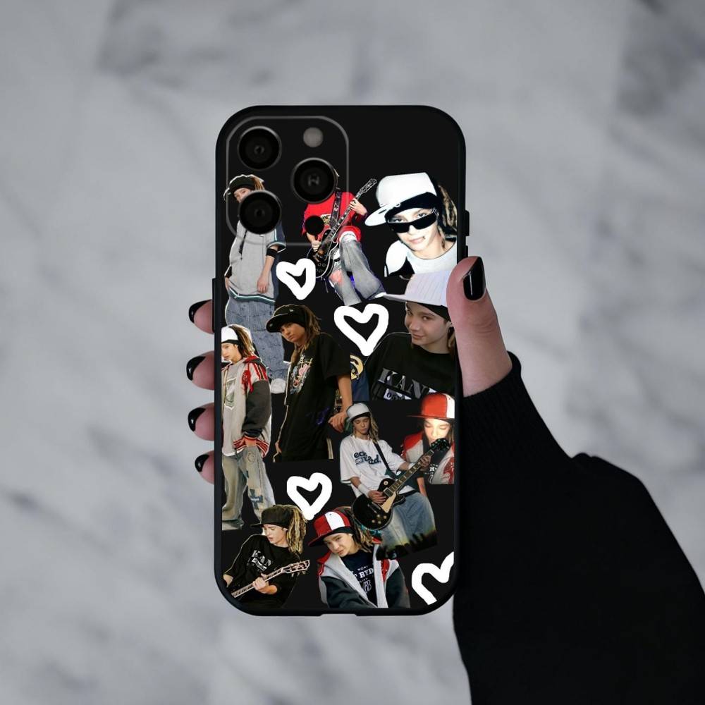 B-Bill Том Каулитц Токио H-Отель Чехол для телефона Силиконовый Мягкий Для IPhone 17pro 16 15 14 13 12 11 X XR Plus Pro Max Plus