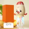 Electric Dancing Octopus Toy with LED Lights Music Smart Obstacle Avoidance Auto-Wiggling Octopus Toy Toddlers Boys Girls Crawling Cartoon Octopus Toy