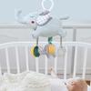 Baby Hanging Toy Plush Animal Crib Stroller Seat for Newborn Infants