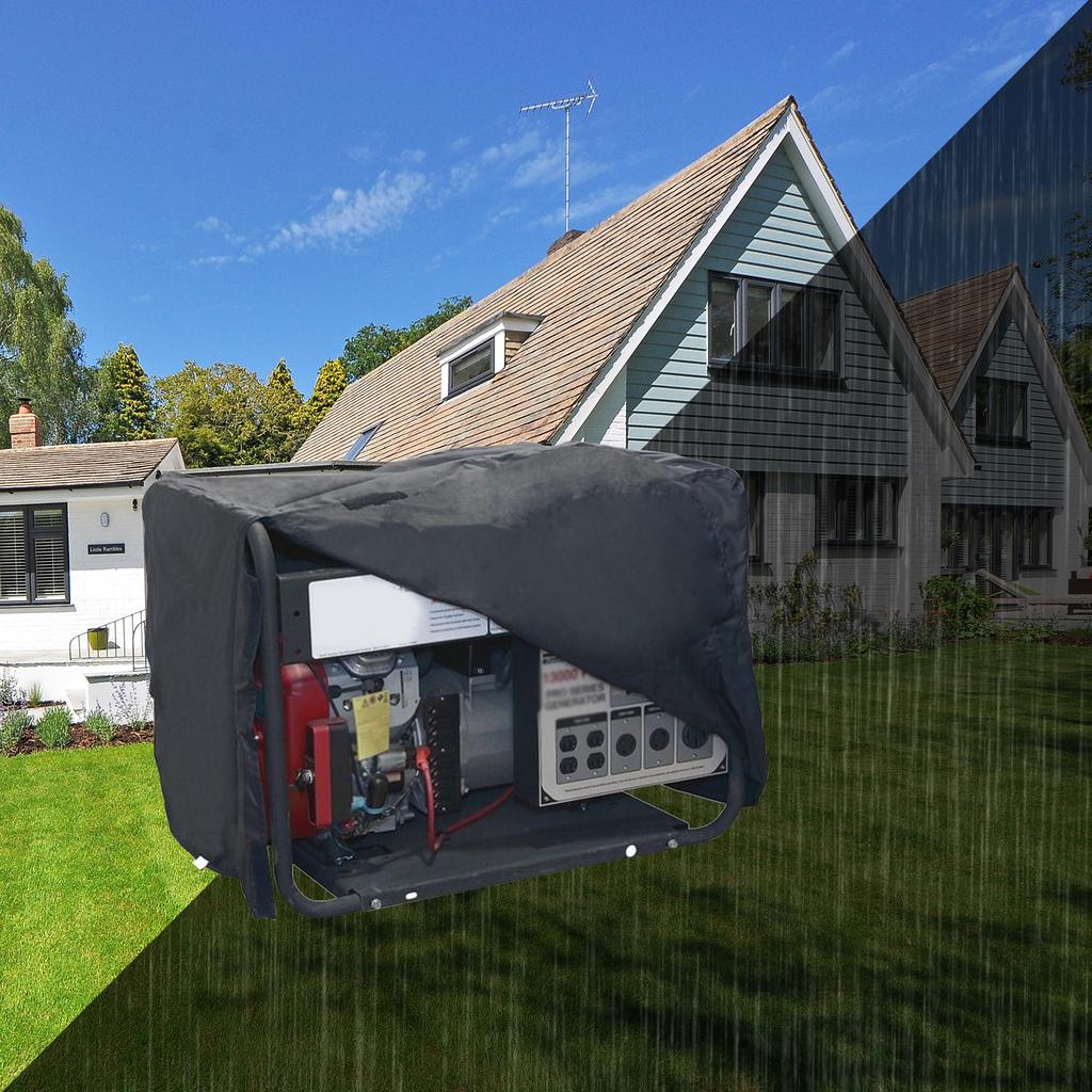 Портативная крышка генератора с водонепроницаемым покрытием Защитная маленькая крышка генератора Солнцезащитный козырек