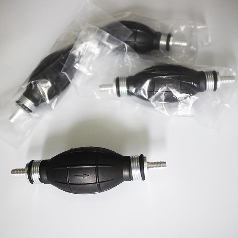 Трансграничный автомобильный и морской ручной насос - Алюминиевый сплав, односторонний клапан, ручной всасывание масла и воды - Доступны размеры 6/8/10/12.