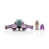 Star Wars Micro Galaxy Squadron Mace Windu's Jedi Interceptor Mystery Bundle - 3-inch Light Armor Class and Scout Class Vehicles with Accessories