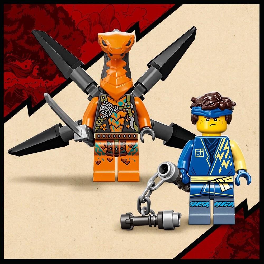 LEGO Jay's Thunder Dragon EVO 71760 Toy Block Gift Dragon Ninja for Boys Aged 6 and Up